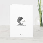 Universelle Geburtskarte Karte (Rückseite)