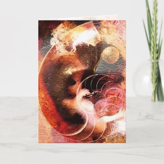 Universelle Geburtskarte Karte (Vorderseite)