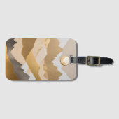 Universelle Gepäckmarke für das Gold Mountain Desi Gepäckanhänger (Vorderseite (Horizontal))