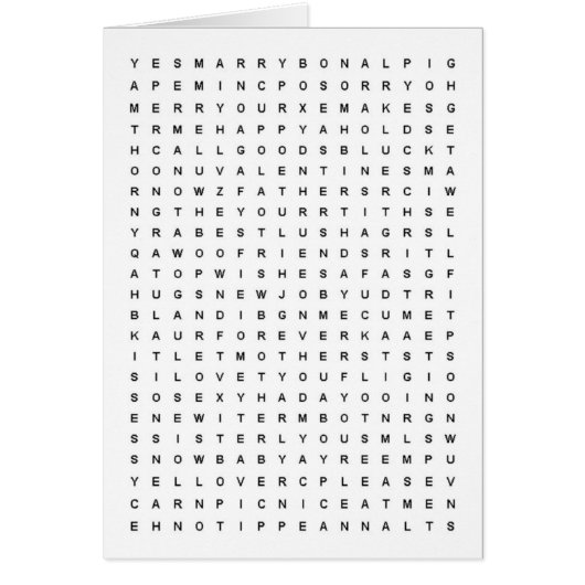 Universelle Grußkarte (Vorne)