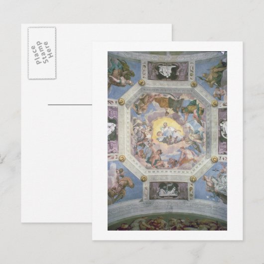 Universelle Harmonie oder göttliche Liebe vom Ceil Postkarte (Vorne/Hinten)