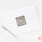Universelle Harmonie oder göttliche Liebe vom Ceil Quadratischer Aufkleber (Umschlag)