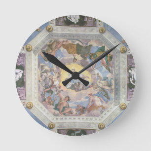 Universelle Harmonie oder göttliche Liebe, vom Runde Wanduhr