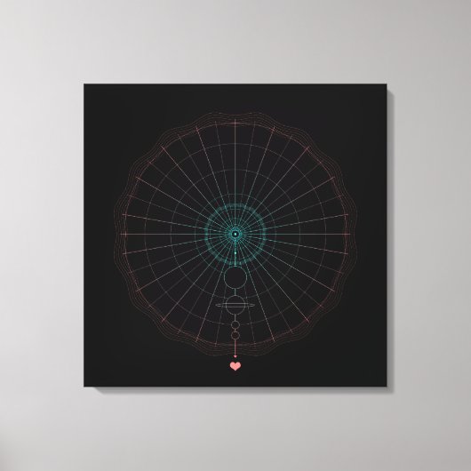 universelle Liebe Leinwanddruck (Vorderseite)