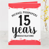 Universelle Meilensteinjubiläumskarte Karte (Gelbe Blume)