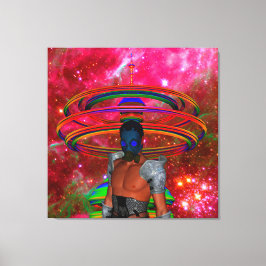 Universelle Meldung Leinwanddruck