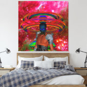 Universelle Meldung Leinwanddruck (Insitu (Schlafzimmer))