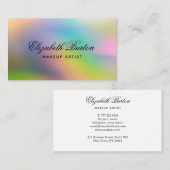 Universelle moderne Visitenkarte in trendiger Farb (Vorne/Hinten)