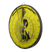 Universelle Musiksprache Dartscheibe (Vorderseite rechts)