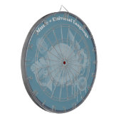 Universelle Musiksprache Dartscheibe (Vorderseite Links)