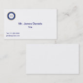 Universelle Schildkarte Visitenkarte (Vorne/Hinten)