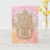 universelle Schutzgrüßkarte Karte (Gelbe Blume)