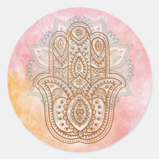 universelle Schutzkleber Runder Aufkleber (Vorderseite)