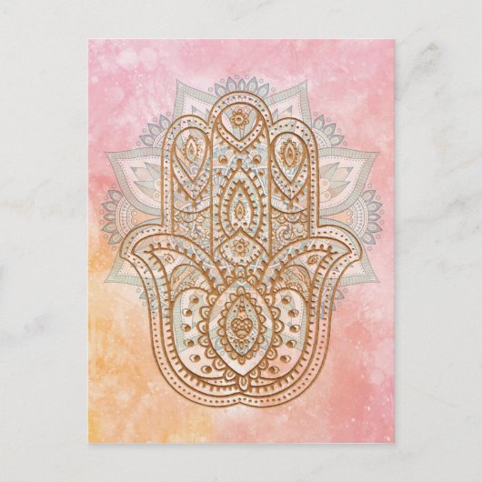 universelle Schutzpostkarte Postkarte (Vorderseite)