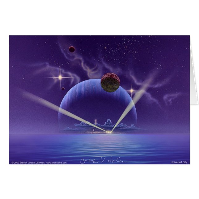 Universelle Stadt (Vorderseite (Horizontal))