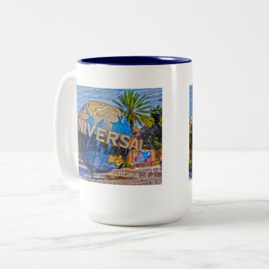 Universelle Studios Zweifarbige Tasse (Vorderseite Links)