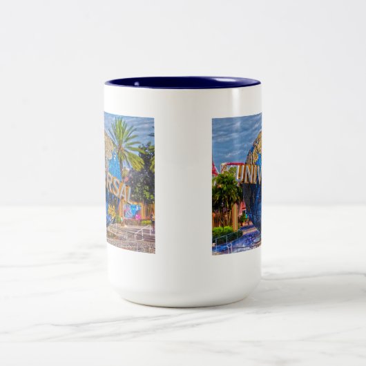 Universelle Studios Zweifarbige Tasse (Mittel)