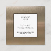 Universelle Visitenkarte mit Herz und Liebe. (Rückseite)