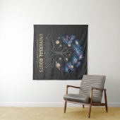 Universelle Wurzeln Wandteppich (Beispiel (Horizontal))
