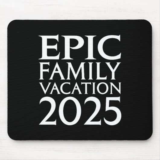 Universeller Epic Universe Familienurlaub 2025, Vo Mousepad (Vorne)