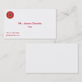 Universeller Feuerwehrmann Maltas Cross Rope Shiel Visitenkarte (Vorne/Hinten)