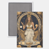 Universeller Goddess-Magnet Magnet (Vorderseite/Rückseite)
