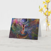 Universeller Gruß Karte (Gelbe Blume)