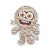 Universeller Halloween-Aufkleber Aufkleber (Vorderseite)