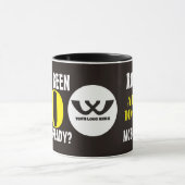 UNIVERSELLER MitarbeiterjubKaffee Tasse (Zentrum)