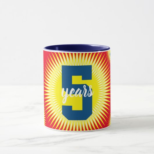 UNIVERSELLER MitarbeiterjubKaffee Tasse (Zentrum)