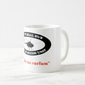 Universeller Naben-Hubschrauber-überholte Kaffeetasse (VorderseiteRechts)