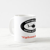 Universeller Naben-Hubschrauber-überholte Kaffeetasse (Vorderseite Links)