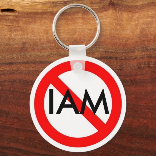 Universeller NO IAM-Schlüsselanhänger Schlüsselanhänger (Vorderseite)