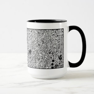 "Universeller Samen" (Ernteabschnitt) NEGATIV Tasse