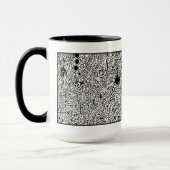 "Universeller Samen" (Ernteabschnitt) NEGATIV Tasse (Links)