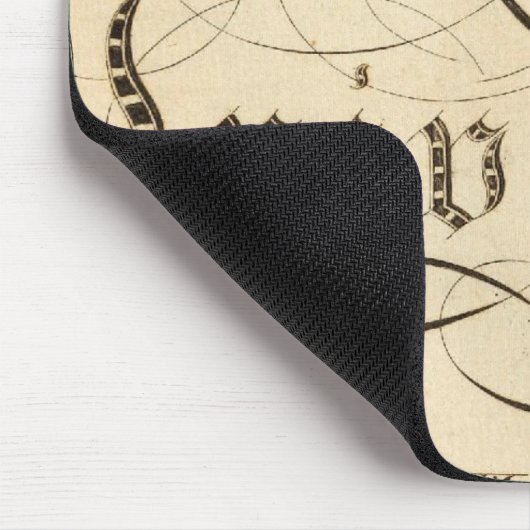 universeller Schulatlas Mousepad (Ecke)