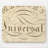 universeller Schulatlas Mousepad (Vorne)