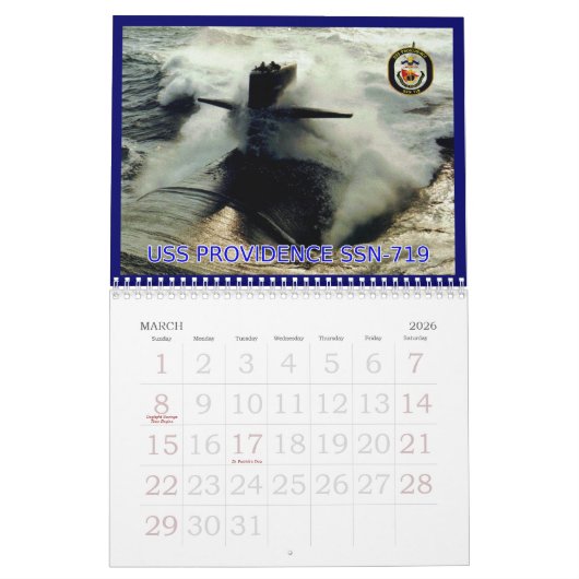 Universeller Seekalender Kalender (Mär 2026)