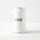 universeller Stein Bierglas (Vorderseite Links)