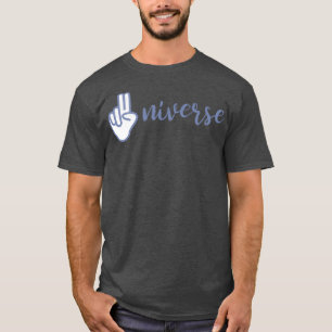Universelles amerikanisches Gebärdensprache-Handde T-Shirt
