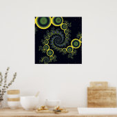 Universelles Fraktal Poster (Küche)