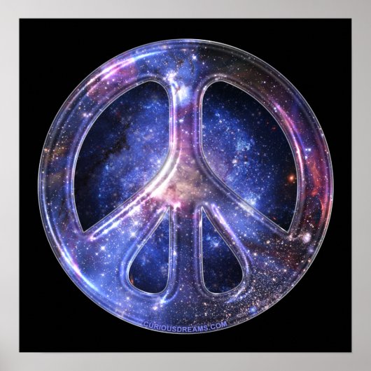 Universelles Friedensplakat Poster (Vorne)