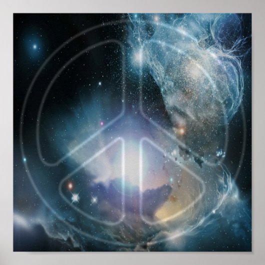 Universelles Friedensplakat Poster (Vorne)