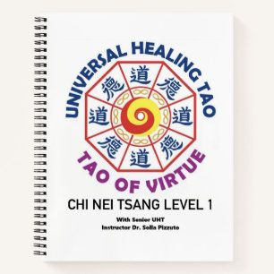 Universelles Heil-Tao Notizblock