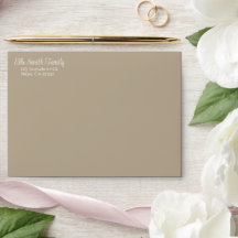 Universelles Khaki und Sand Beige Benutzerdefinier