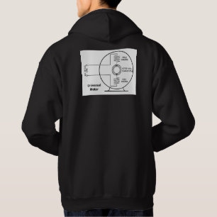 Universelles Motordiagramm auf PULLOVER HOODIE