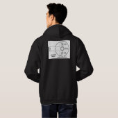 Universelles Motordiagramm auf PULLOVER HOODIE (Schwarz voll)