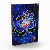 Universelles OM Dhyana Fotoblock (Links)