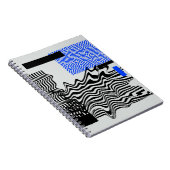 Universelles Set für moderne geometrische Formen. Notizblock (Rechte Seite)