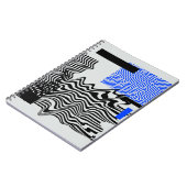 Universelles Set für moderne geometrische Formen. Notizblock (Linke Seite)